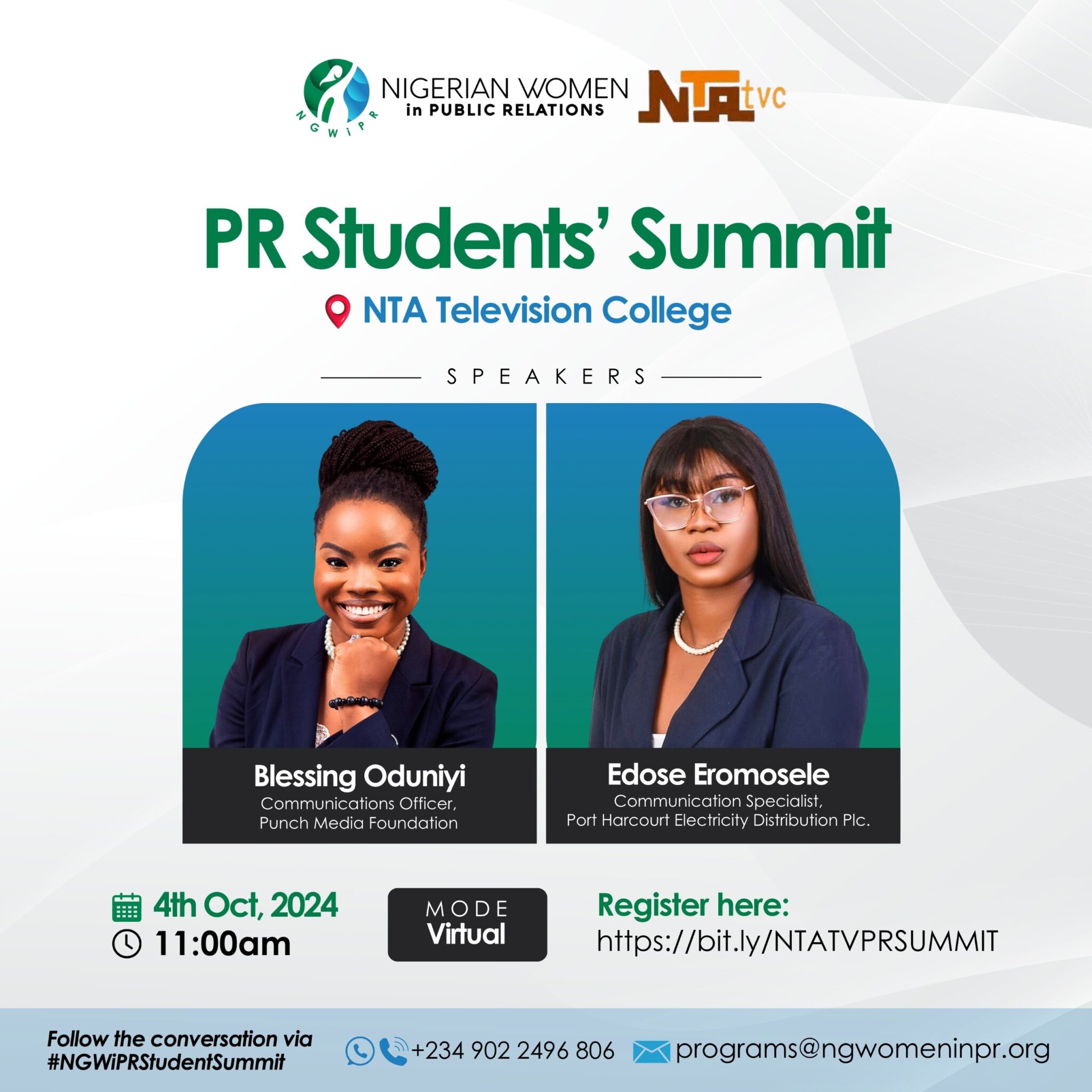 Nigerian Women In Public Relations Encourages NTA Television College ...