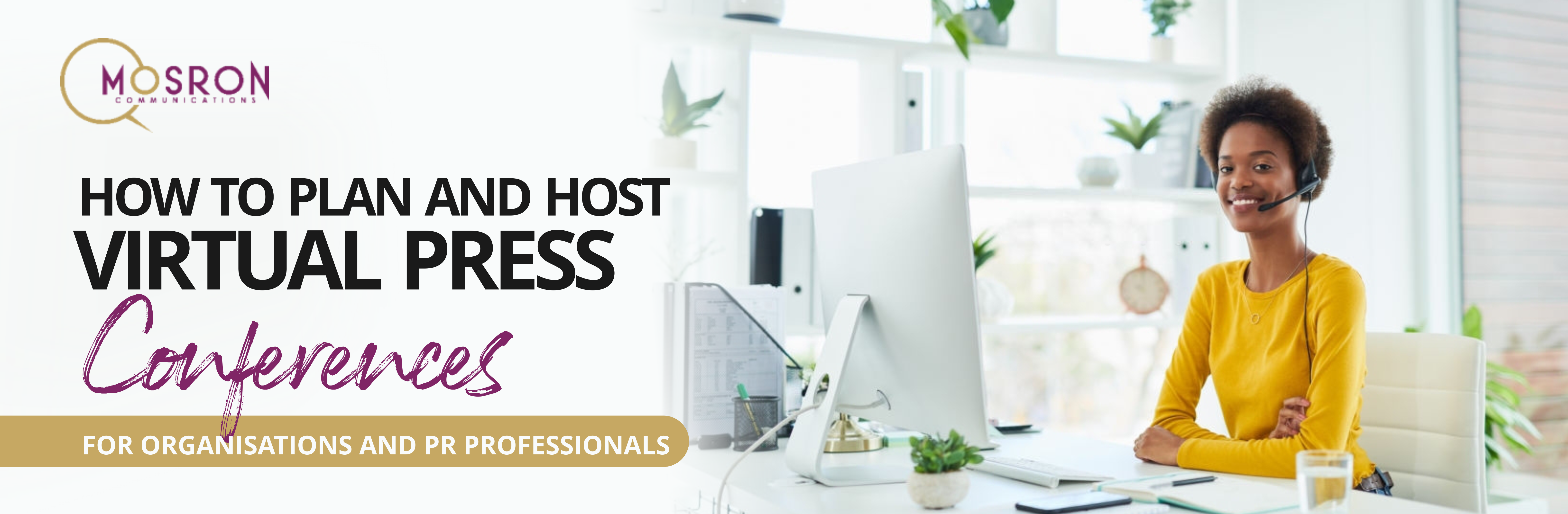 How to Plan and Host Virtual Press Conferences